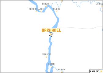 map of Barkarel