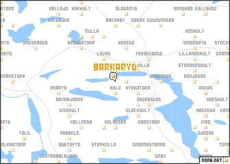 map of Barkaryd