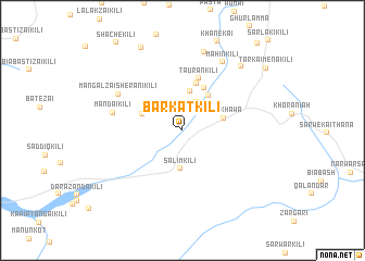 map of Barkat Kili