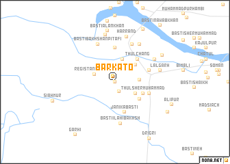 map of Barkato