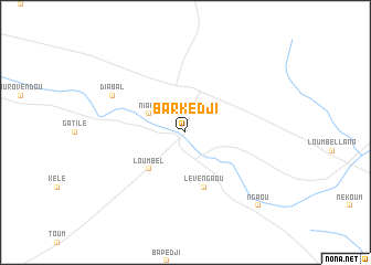 map of Barkédji