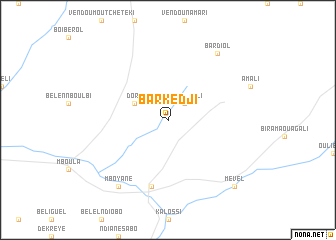 map of Barkédji