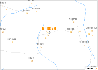 map of Barkeh