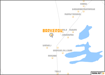 map of Barkérou