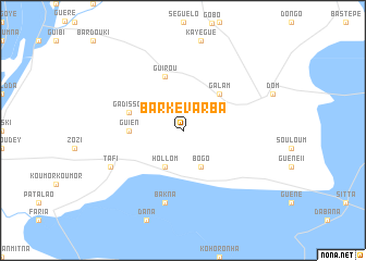 map of Barkévarba