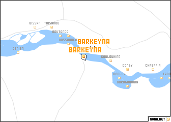 map of Barkeyna