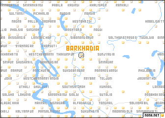 map of Bārkhādia