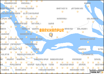 map of Barkhanpur