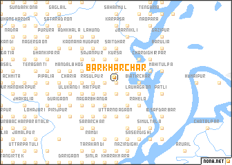 map of Barkhār Char