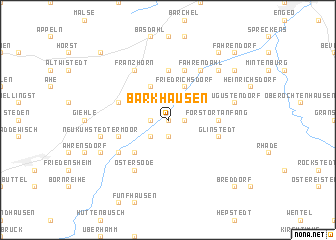 map of Barkhausen