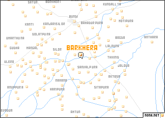 map of Barkhera