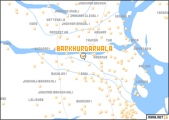 map of Barkhurdārwāla