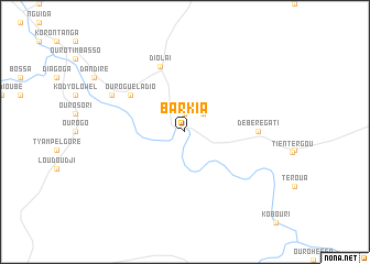 map of Barkia