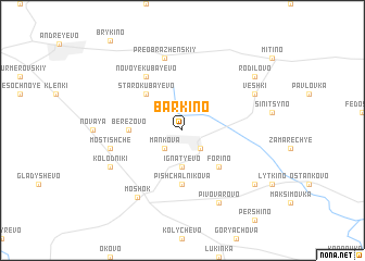 map of Barkino