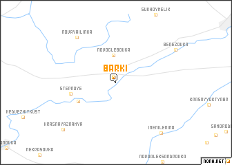 map of Barki