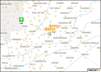 map of Barki