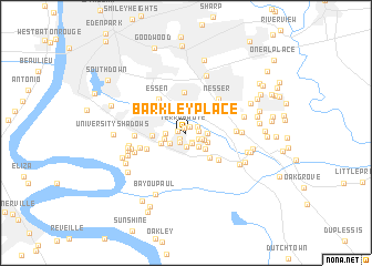 map of Barkley Place