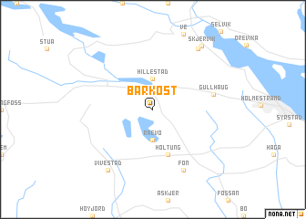 map of Barkost