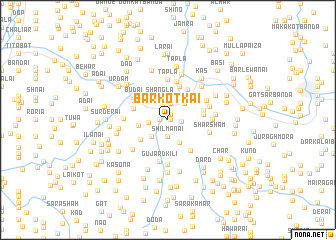 map of Bar Kotkai