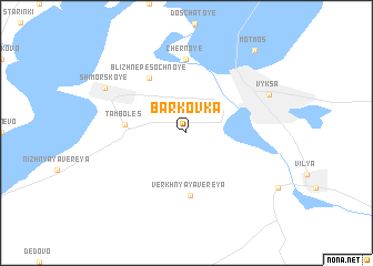 map of Barkovka
