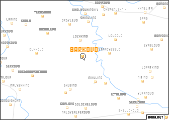 map of Barkovo