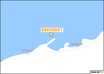 map of Bark Point