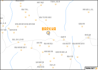 map of Barkwa