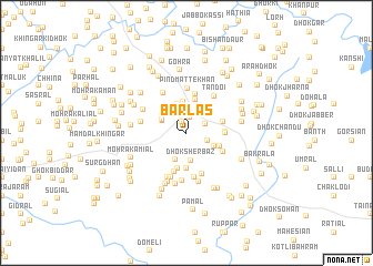 map of Barlās