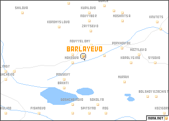 map of Barlayevo