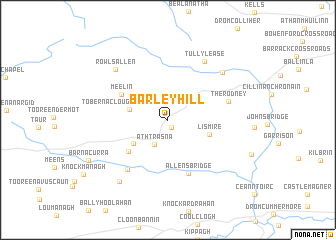 map of Barleyhill