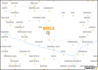 map of Barlé
