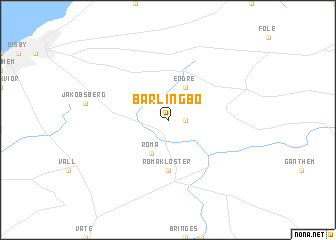 map of Barlingbo