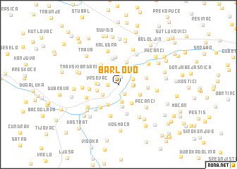 map of Barlovo