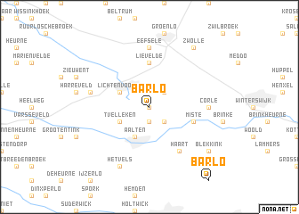 map of Barlo