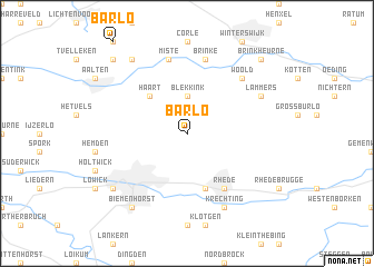 map of Barlo