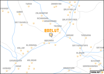 map of Barlūt