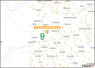 map of Barmang Khurd