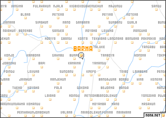 map of Barma