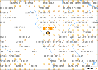 map of Barma