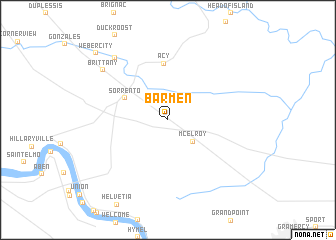 map of Barmen