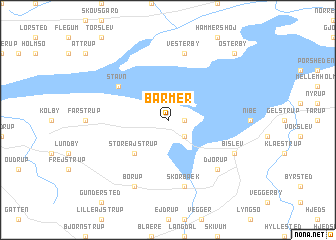 map of Barmer