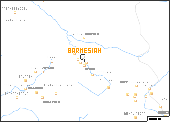 map of Barm-e Sīāh