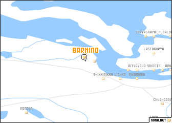 map of Barmino