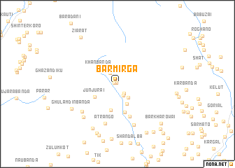 map of Bar Mīrga