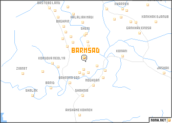 map of Barm Şād