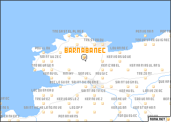 map of Barnabanec