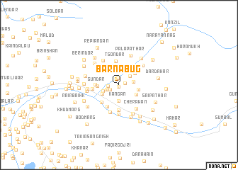 map of Barnabug