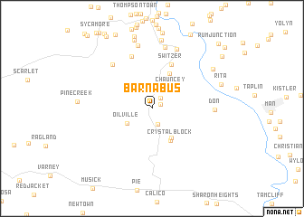 map of Barnabus