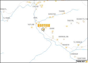 map of Barnab