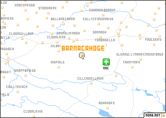 map of Barnacahoge